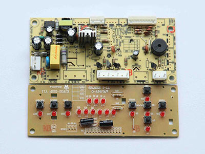  What is the overview of the air purifier control board? 